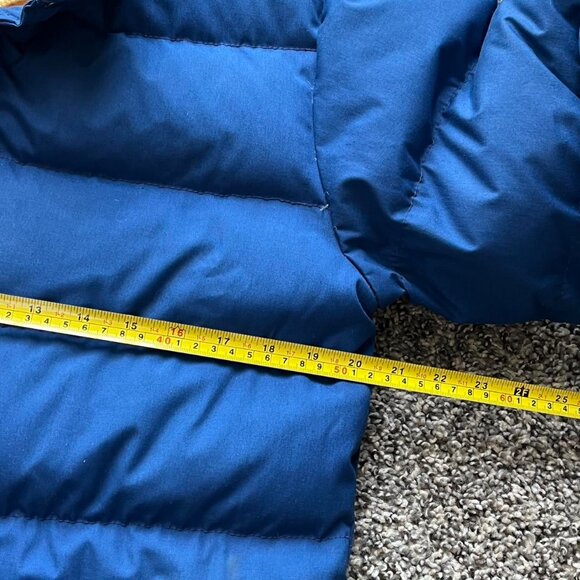 The North Face Blue Puffer Jacket Mens L Outdoors Gorpcore Winter Skiing Coat - Picture 5 of 8
